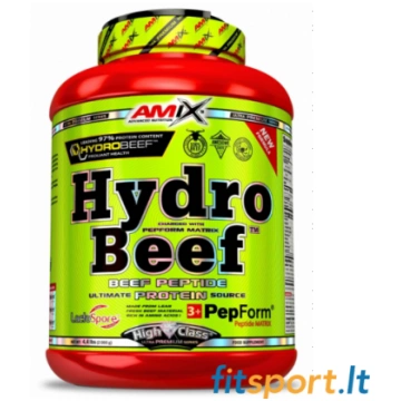 Amix Nutrition HydroBeef peptīdu proteīns 2000 g