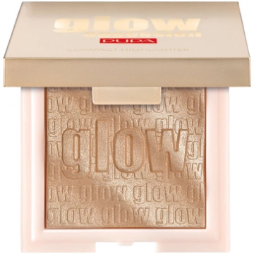 Izgaismotājs Pupa Glow Obsession Compact, zeltrozā