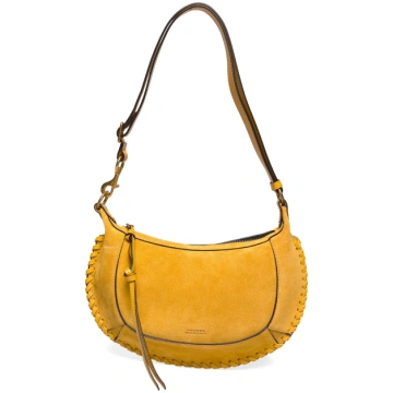 Isabel Marant - Oskan Moon Leather Shoulder Bag - 