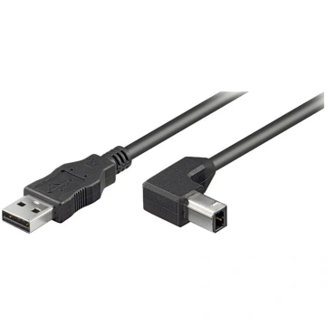 Goobay USB 2.0 Hi-Speed Cable 90° USB to USB 50856