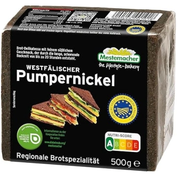 Mestemacher Westfälischer Pumpernickel (vegāns), N