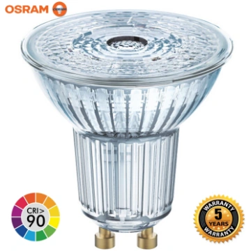 Dimmējama 4.5W GU10 LED spuldze 927 (50W), 2700K, 