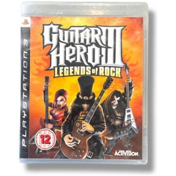 Lietots - Sony PlayStation 3 Guitar Hero III: Lege
