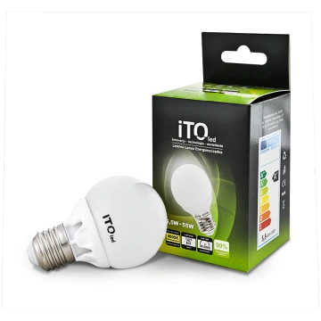 iTOLED Zarowka 14 G50-01 5 5W E27 4000 K 240 V Cie