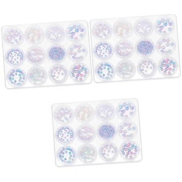 FRCOLOR 36 Kartons Nageldekoration Edelstein Charm
