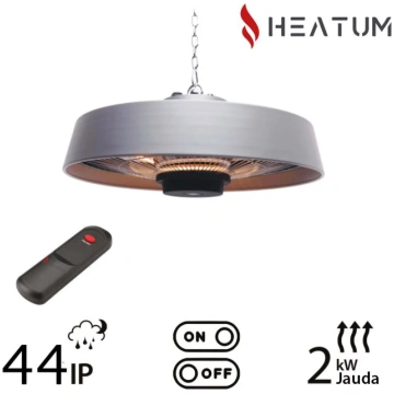 infrasarkanie sildītāji paneļi Heatum VERSE H2000R