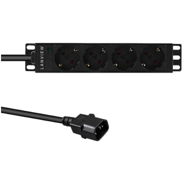 10" rack mount power strip