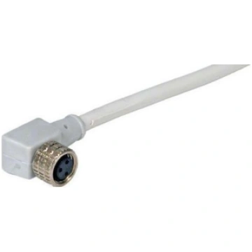 Konektors ar kabeli CS-B2-01-G-03, M8, 4-PIN, leņķ