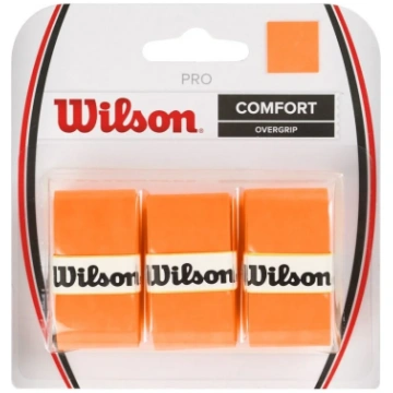 Lente Wilson Pro Overgrip, oranža krās., 3 gab