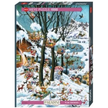 Mīklas puzle Heye 1000 gab. — Paradise in Winter (