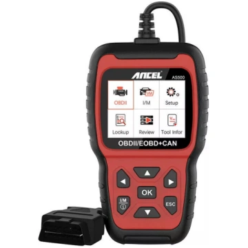 OBD2 diagnostikas skeneris Ancel AS500/AC105 — kļū