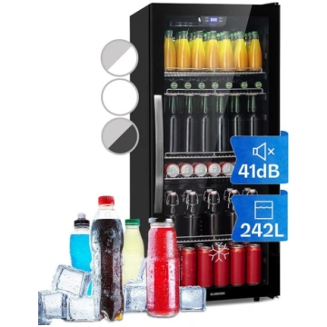 Klarstein Mini ledusskapis ar stikla durvīm, Mini