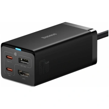 Baseus GaN5 Pro wall charger 2xUSB-C + USB + HDMI,