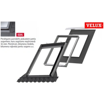VELUX Jumta Loga Pieslēgums EDS 2000 ar BDX PK08, 