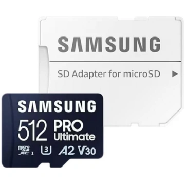 Samsung MicroSDXC 512GB Pro Ultimate V30 200MB/s U