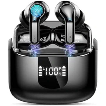 2026 Bluetooth Headphones, 6D Stereo Headphones, W
