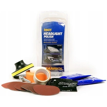 Mannol HEADLIGHT POLISH KIT 9801 | 4036021898018 |