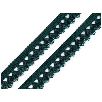 Gumija apakšveļai Dark Green 15mm