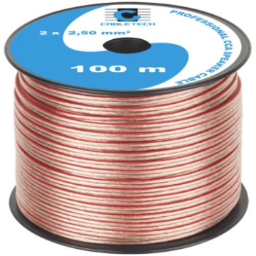 Akustiskais kabelis 2x2.5 mm²| CCA (Vara pārklājum