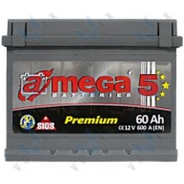 Akumulators A-Mega Premium 12V/60AH/600A ( 243X175
