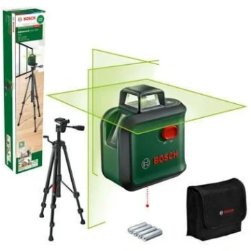 BOSCH LASER ADVANCED LEVEL 360 UNI GREEN +TT150