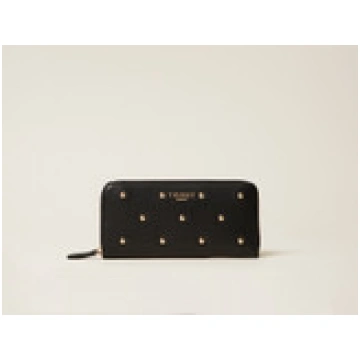 Zip around wallet with studs TWINSET Milano