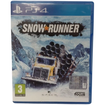 Lietots - PS 4 SNOW RUNNER