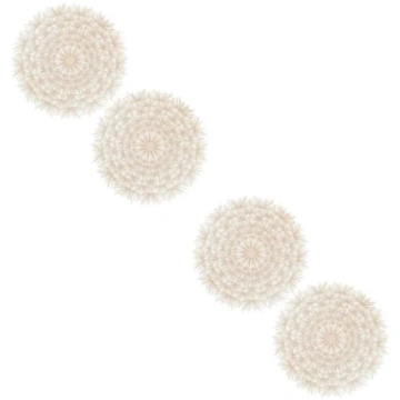 Alipis 2 Sets Dandelion Place Mat Table Runner Rou