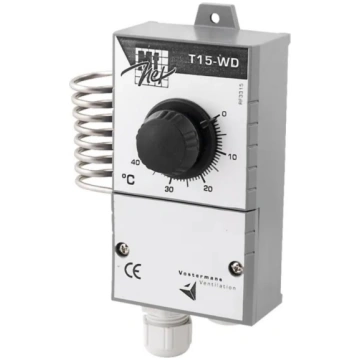 Automātiskais ventilatora termostats, 5 A Kramp