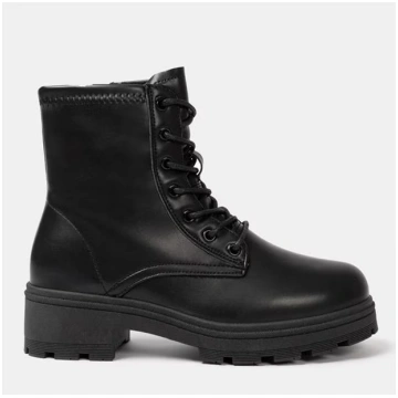 I SAW IT FIRST Biker Ankle Boots Women
