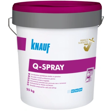 Knauf Q-SPRAY gatavā špakteļmasa