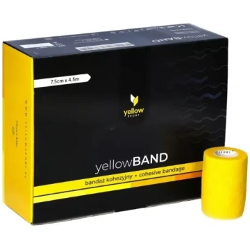 Elastīgā pašlīpošā saite Zarys yellowBAND, nesteri