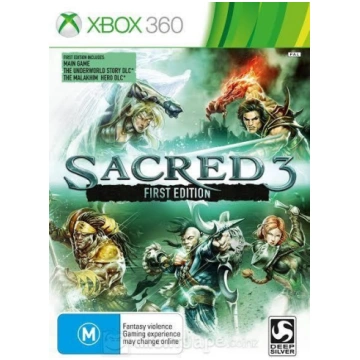 XBOX 360 SACRED 3 FIRST EDITION