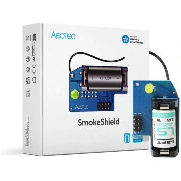 Aeotec SmokeShield Z Wave 800 Series for Ei Smoke 