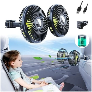 Nauttxon akumulatora ventilators automašīnas aizmu