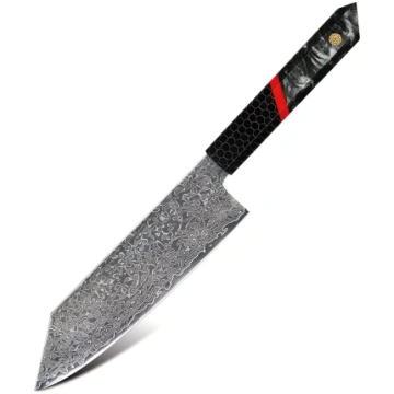 Damaskas virtuves nazis ZA-37443 - Cleaver / Melna