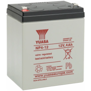 Akumulators YUASA NP4-12, 12V 4Ah