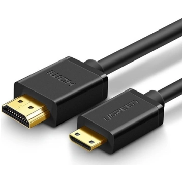 Kabel Ugreen HDMI Mini - HDMI 1.5m czarny (UGR449B