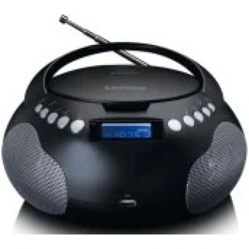 Lenco SCD-331 Black/ Silver magnetola A004084-LENC