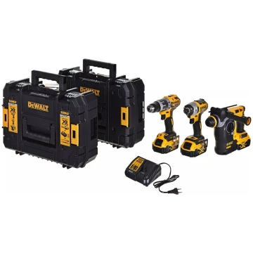 Jaudas rīku komplekts DeWalt DCK368P3T-QW DCH273 D