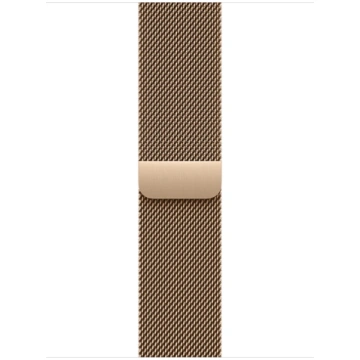 Siksniņa Apple Watch 42mm Gold Milanese Loop