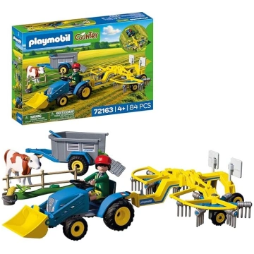 PLAYMOBIL | Country | Mazs traktors ar siena vērpē
