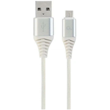 Gembird kabelis USB2 uz Micro-USB 2m, sudraba, 1 U