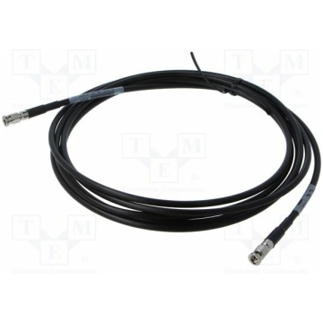 Cable; 3m; Micro BNC male,both sides; black; strai
