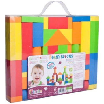 Klucīši BamBam Foam Blocks 56159, 46 gab