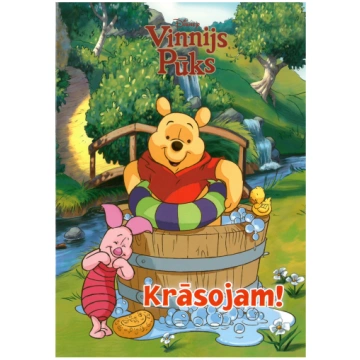 Vinnijs Pūks. Krāsojam