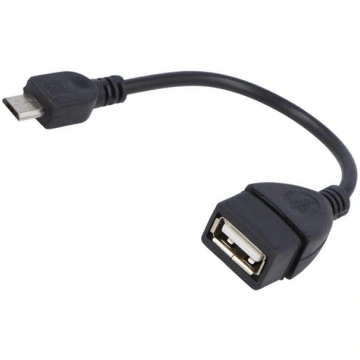 Cable; OTG,USB 2.0; USB A socket,USB B micro plug;
