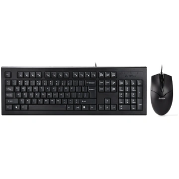 A4Tech 46009 Mouse & Keyboard KR-85550 Black T-MLX