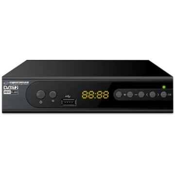 Esperanza EV106P Digital DVB-T2 H.265/HEVC tuner, 