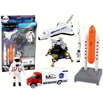 Figūriņu komplekts Lean Toys Kosmoss, 8 gab
